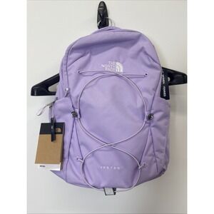 THE NORTH FACE Women's Jester Lite Backpack Lilac/Icy Lilac/TNF White NWT $75